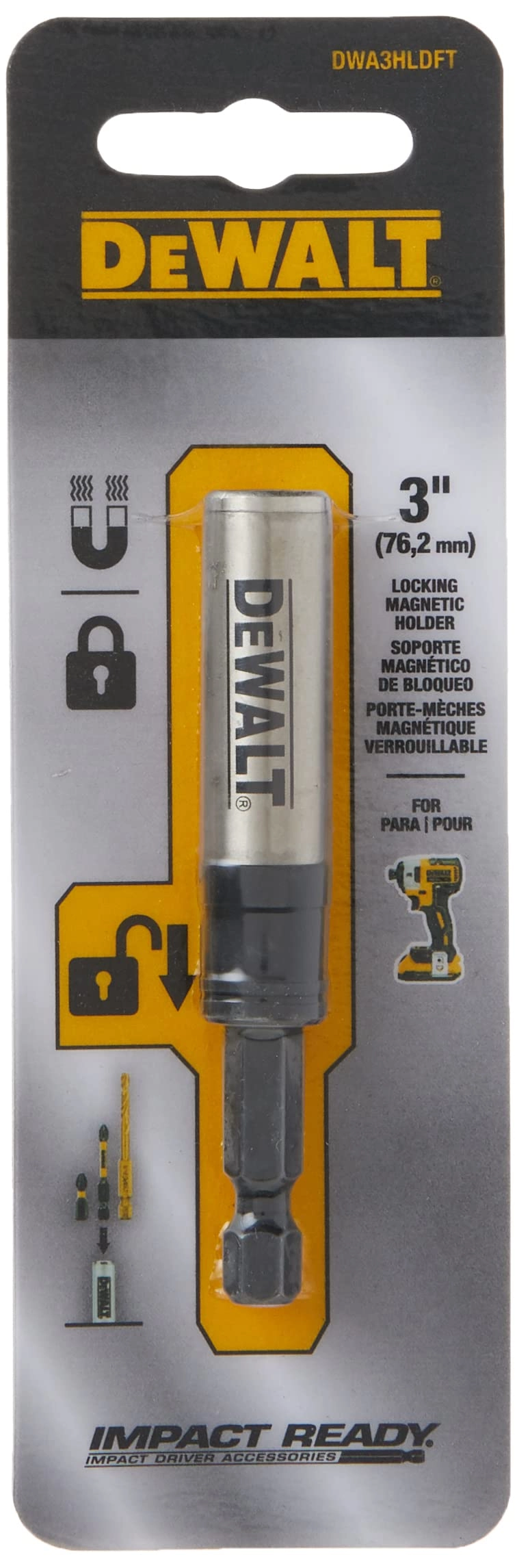 Bit Holder - 3-in-1 Impact Ready