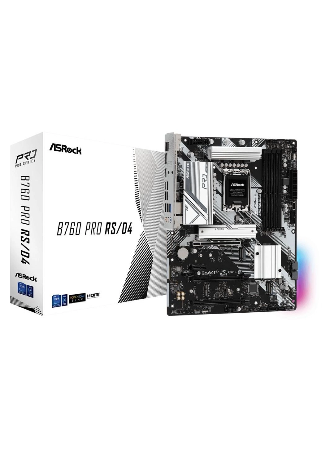 Asrock B760 Pro RSD4 - LGA1700 ATX DDR4 5333+ (OC)