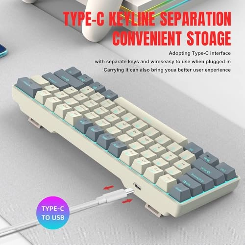 Mechanical RGB Gaming Keyboard - Wired