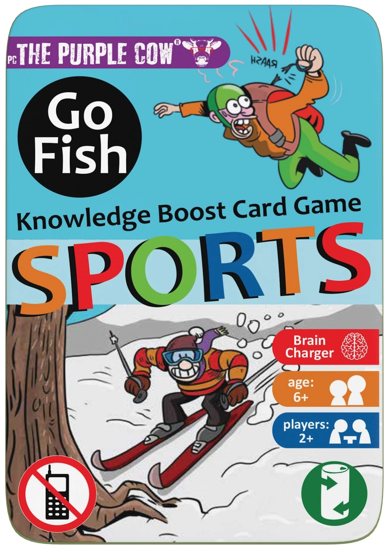 The Purple Cow Go Fish: Sports - Card Game