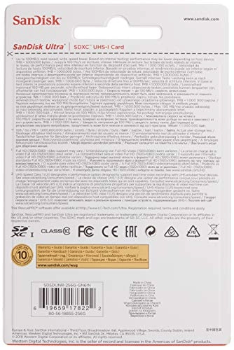 Ultra SDXC UHS-I 256GB