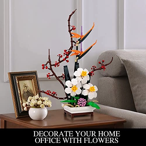 Flowers Botanical Collection - 830 PCS Bonsai