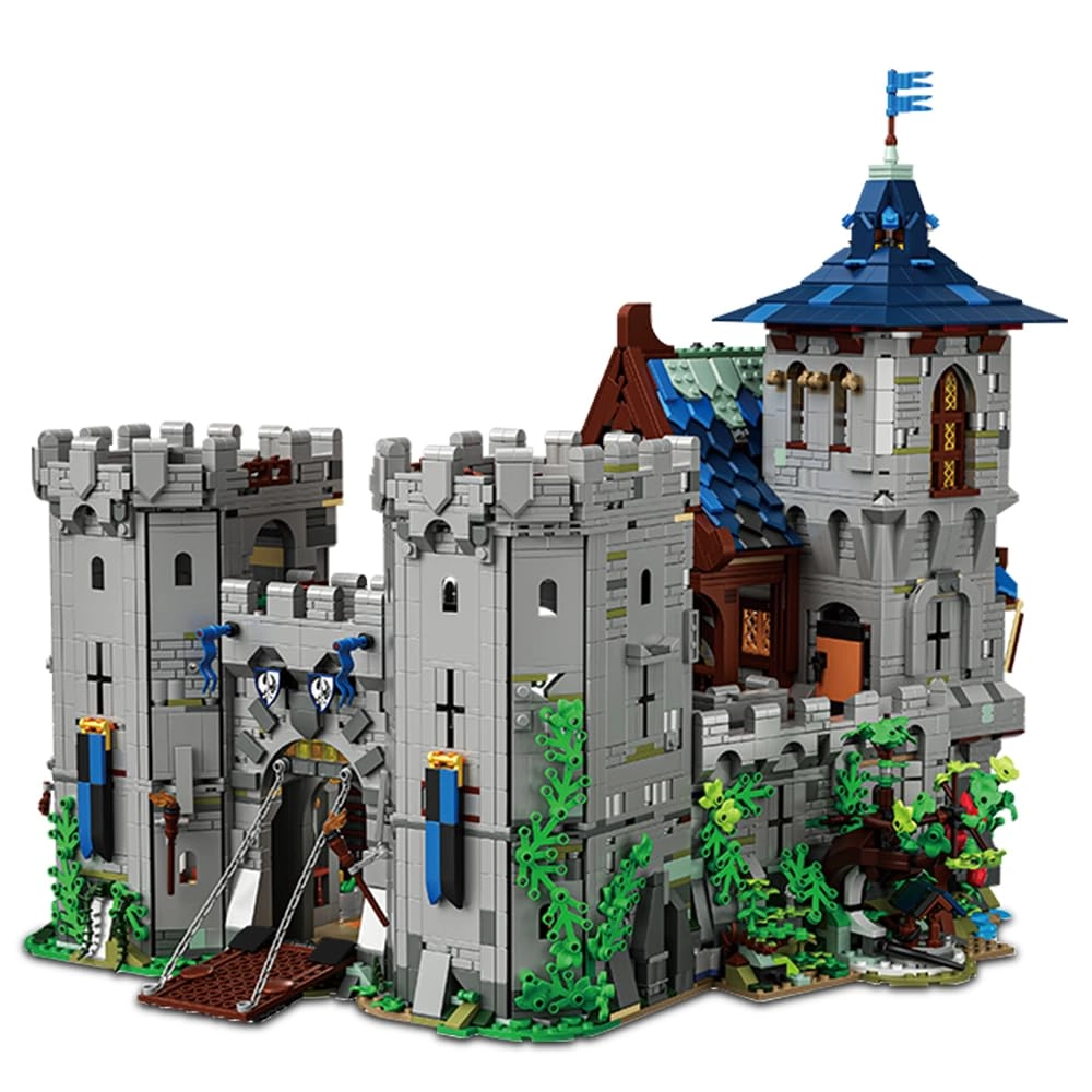 DUANT Medieval Waldburg Building Set - MOC Modular Architecture House