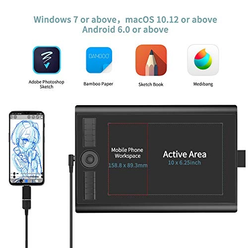 M10K PRO - 255*159mm 8192 levels