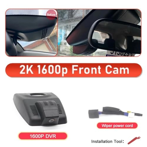 Dash Cam 2K 1600P - for Toyota RAV4 GX 2022-2024