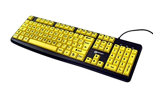 Wired Alphanumeric Keyboard - UK Wired
