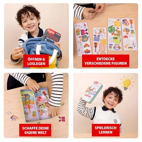 Magnetic Game Puzzle Box Fireman - 3 years+ 30 pieces