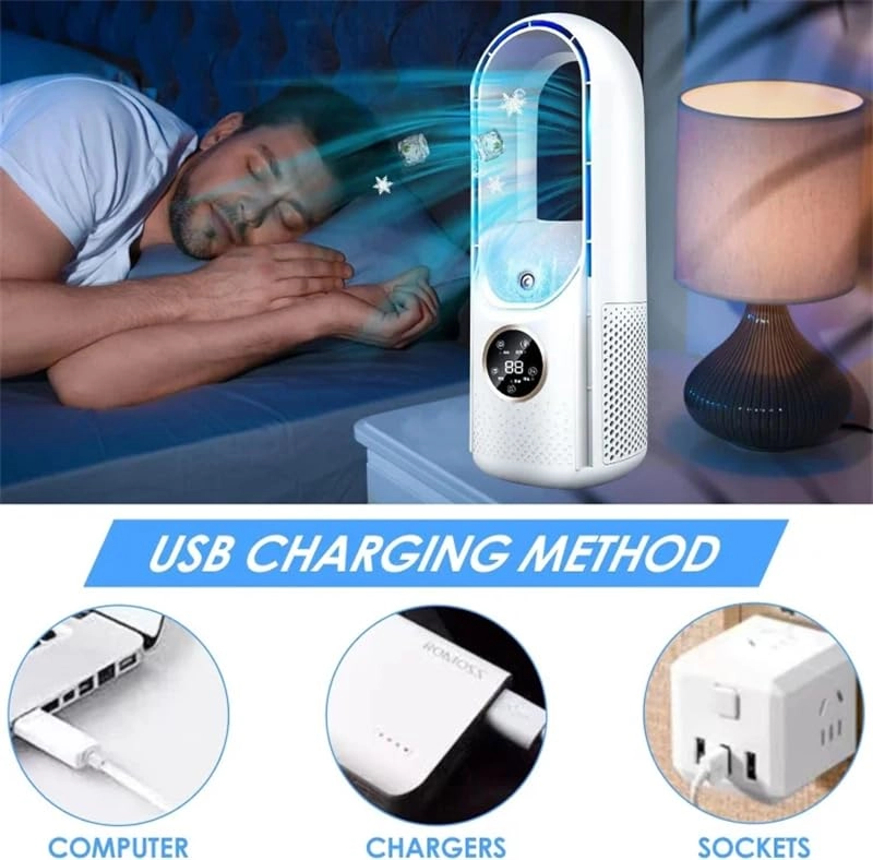Modern Silent Portable Air Conditioner - 100ml USB