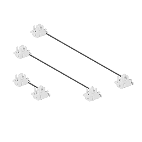 DUROCK White Plate Mount Stabilizers - Wired