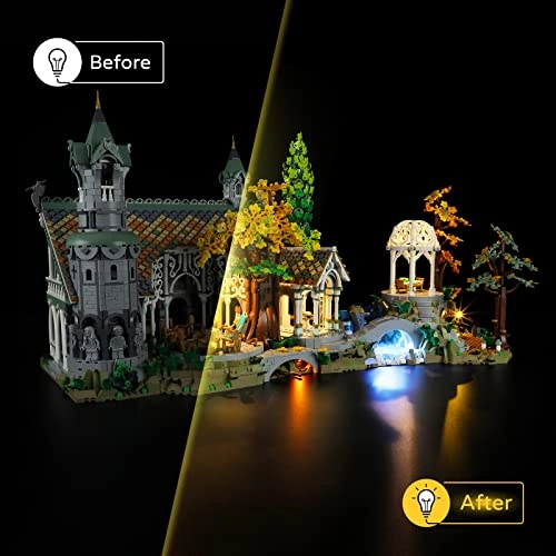 LED Light for LEGO THE LORD OF THE RINGS: RIVENDELL 10316