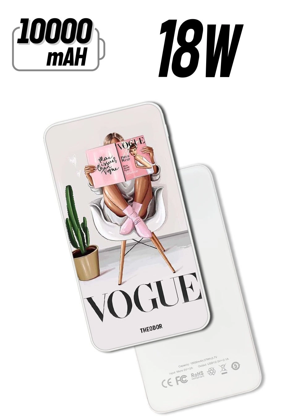 Theodor PPBA667 - 10000mAh 18W