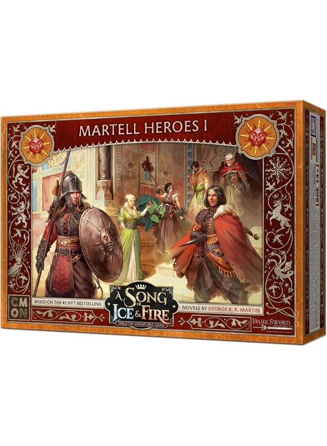 A Song of Ice and Fire Tabletop Miniatures Game: Martell Heroes I Box Set - Multilingual Edition Strategy Game