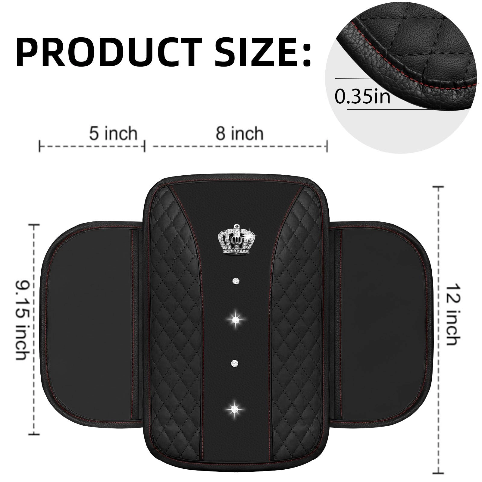 Bling Car Accessories Set