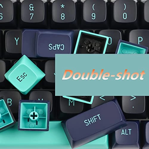 Double Shot Keycaps - US layout & ISO layout