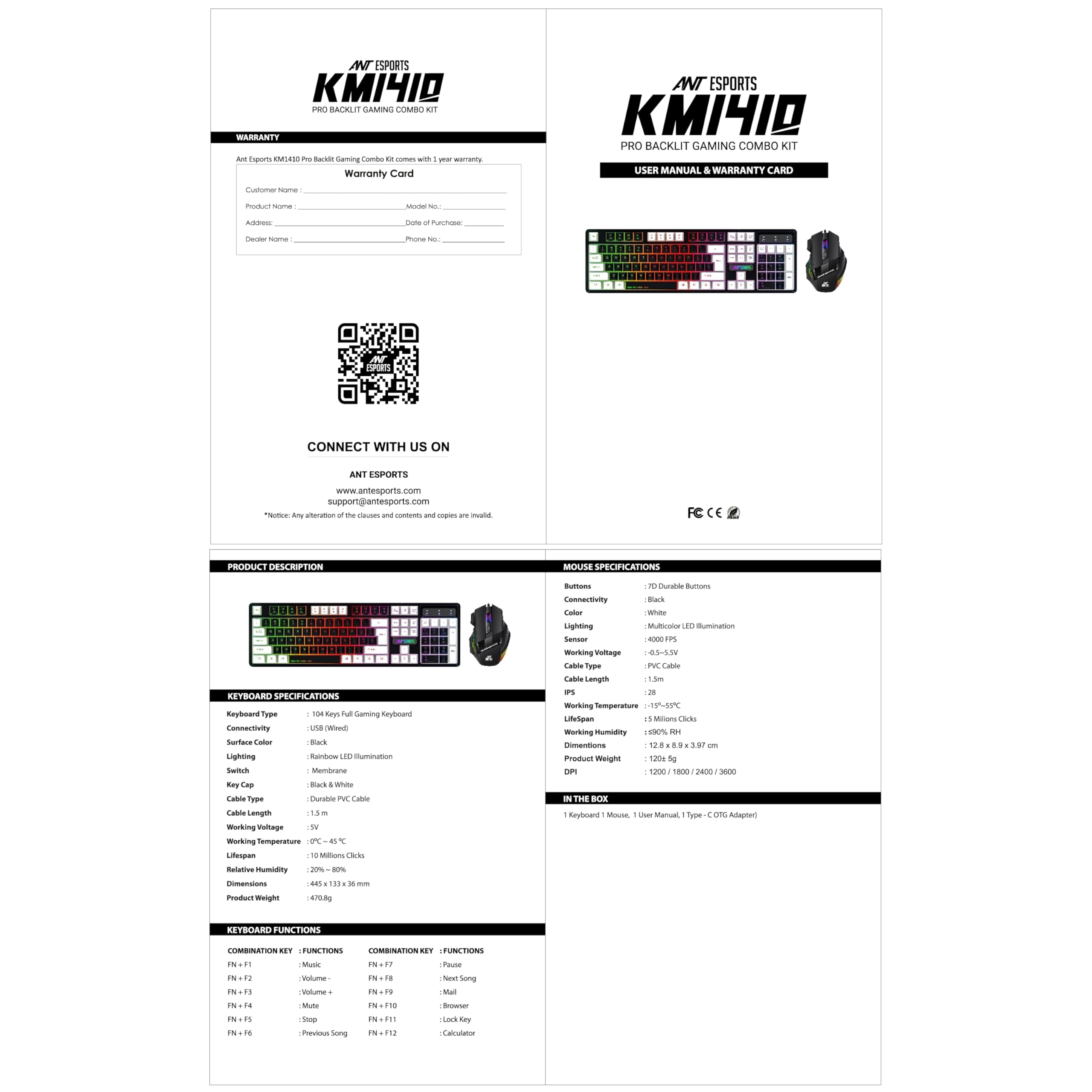 KM1410 - Wired Kit