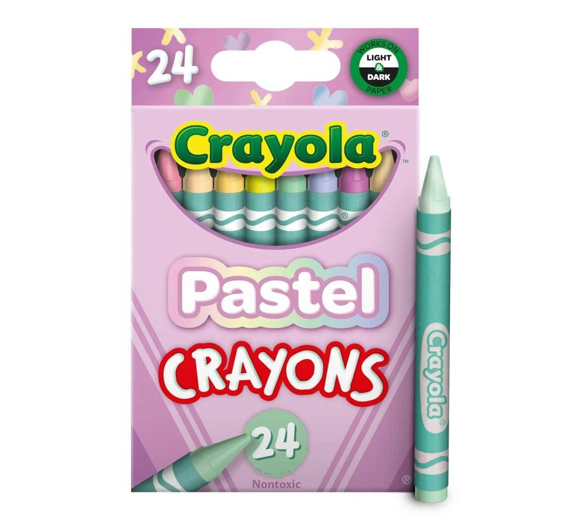 Pastel Crayons - 24 Pcs