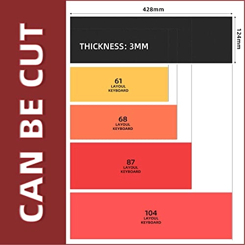 Keyboard Foam - EV-250 3mm