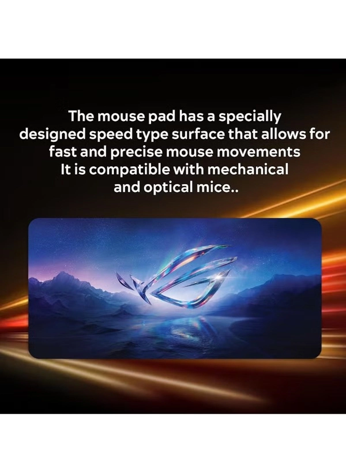 Eye of Corruption Gaming Mouse Pad - 80x30 cm