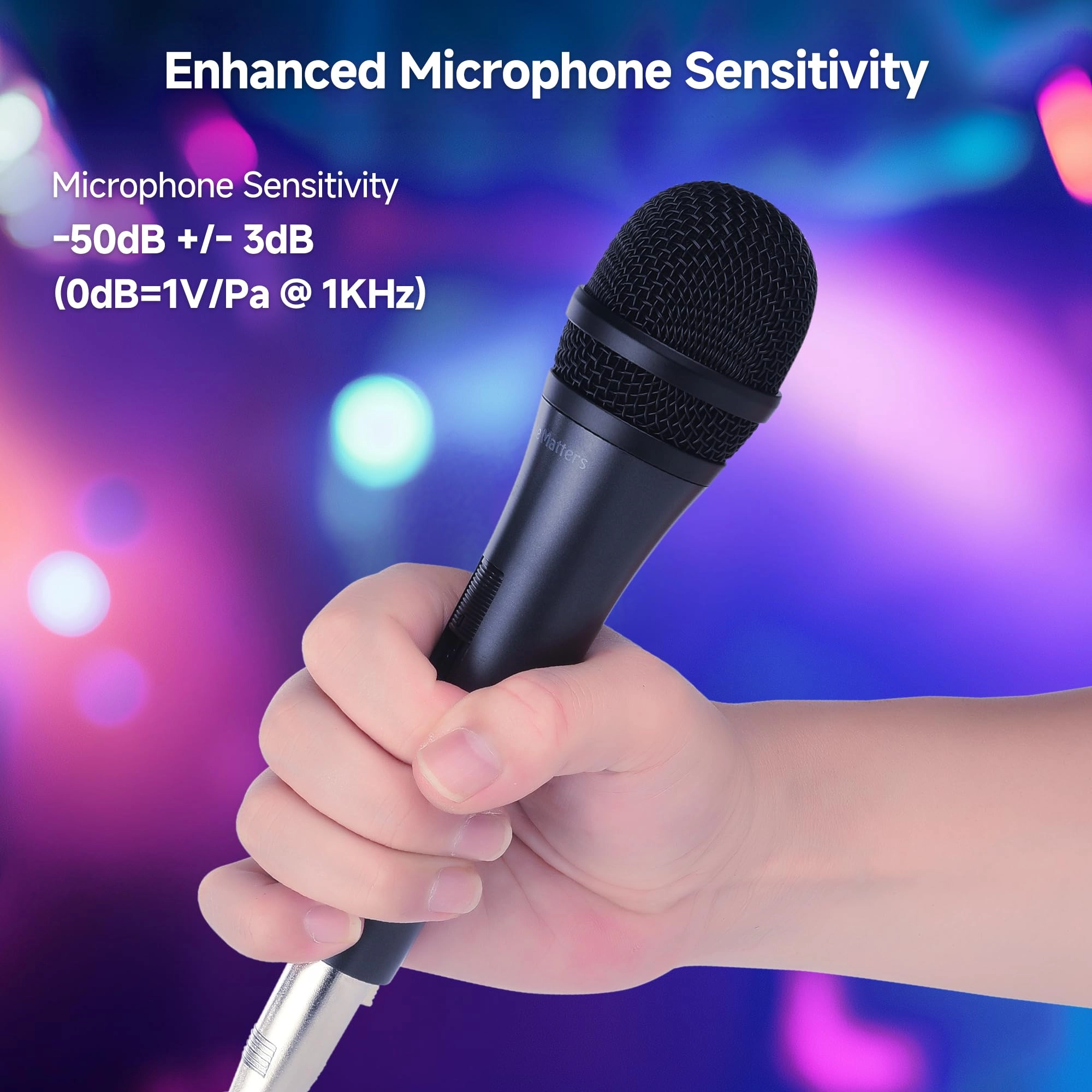 500301x2 Wired Microphone 2-Pack