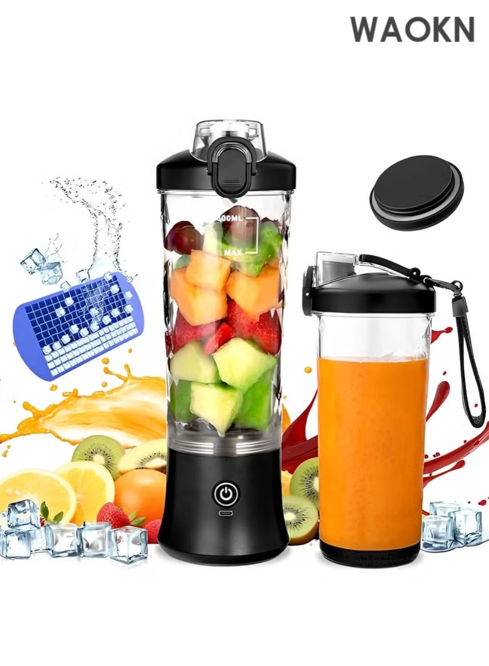 Portable Blender - USB Rechargeable 6 Blades