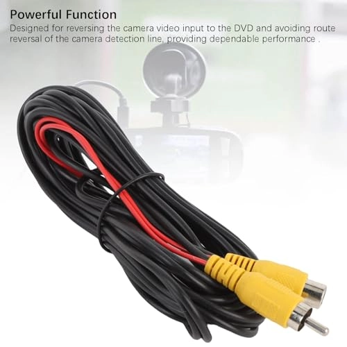 Backup Camera Video Cable - 6M 19.68FT Male to Female