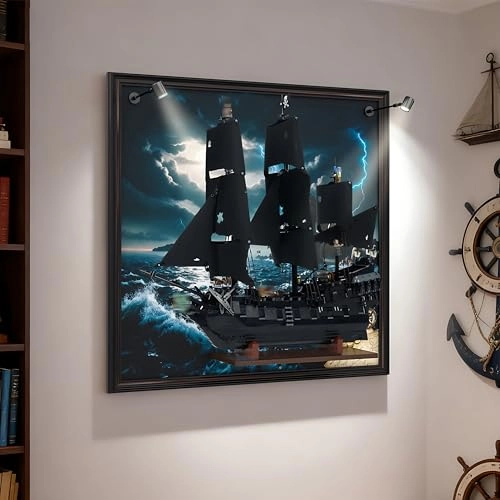 Wall Mount Display Stand - Compatible with 10365 Walnut wood