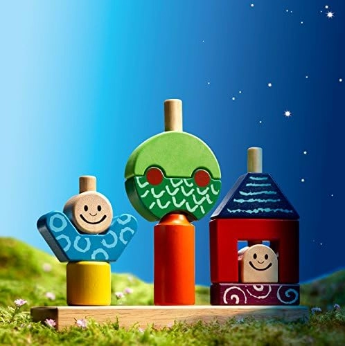 Day and Night Wooden Puzzle (514084) - 12 pcs
