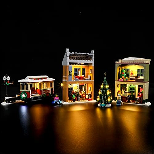 LED Light Kit for LEGO Holiday Main Street 10308