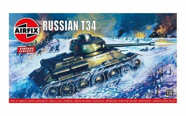 T34 Model Kit (A01316V) - 1:76