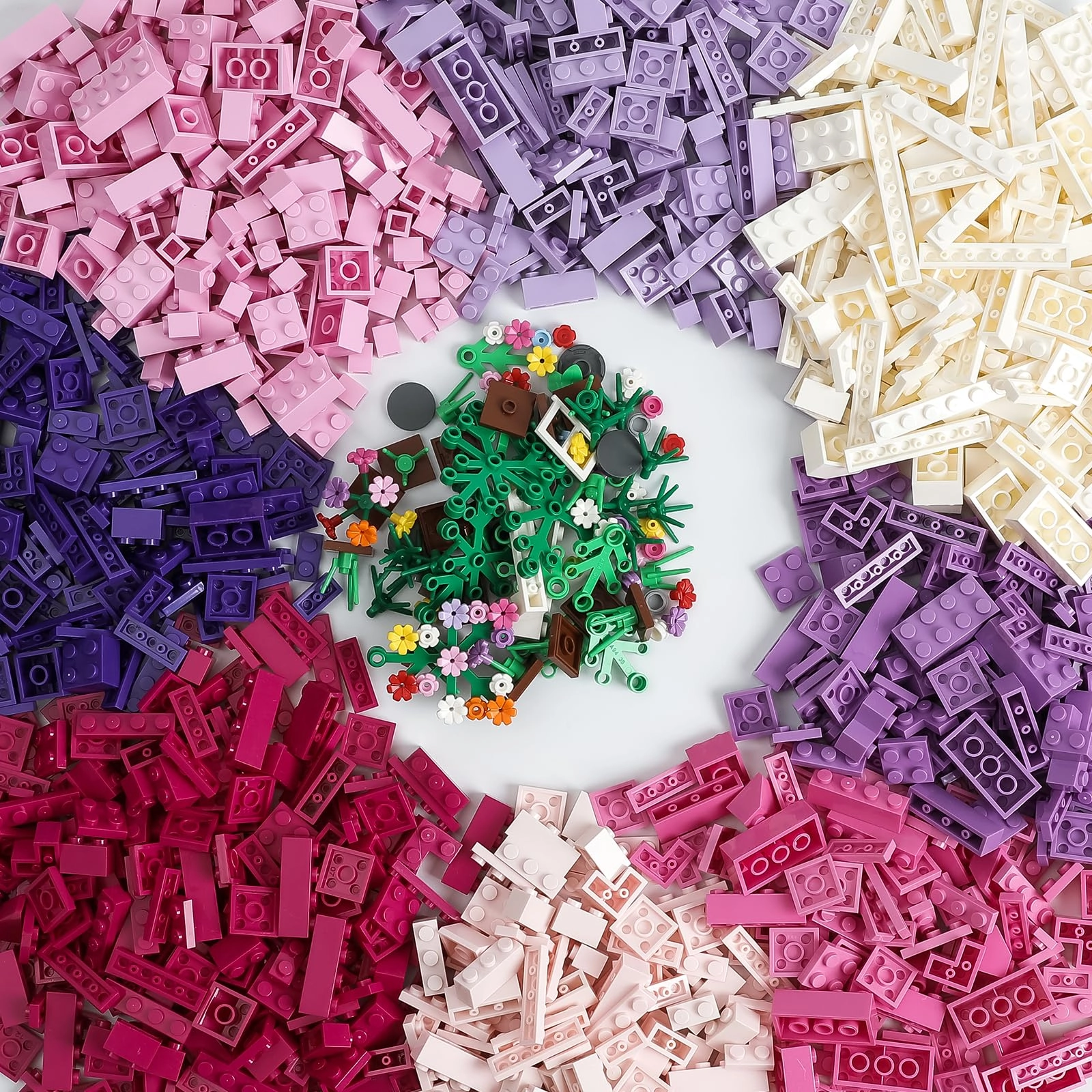 HUIZDQ Building Bricks - Girls 1800pcs