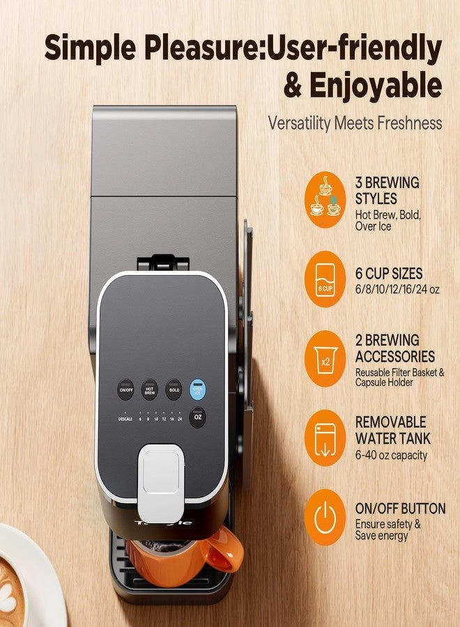 Hot & Iced Maker - Magnetic K-Pod Organizer Stores 10 Pods