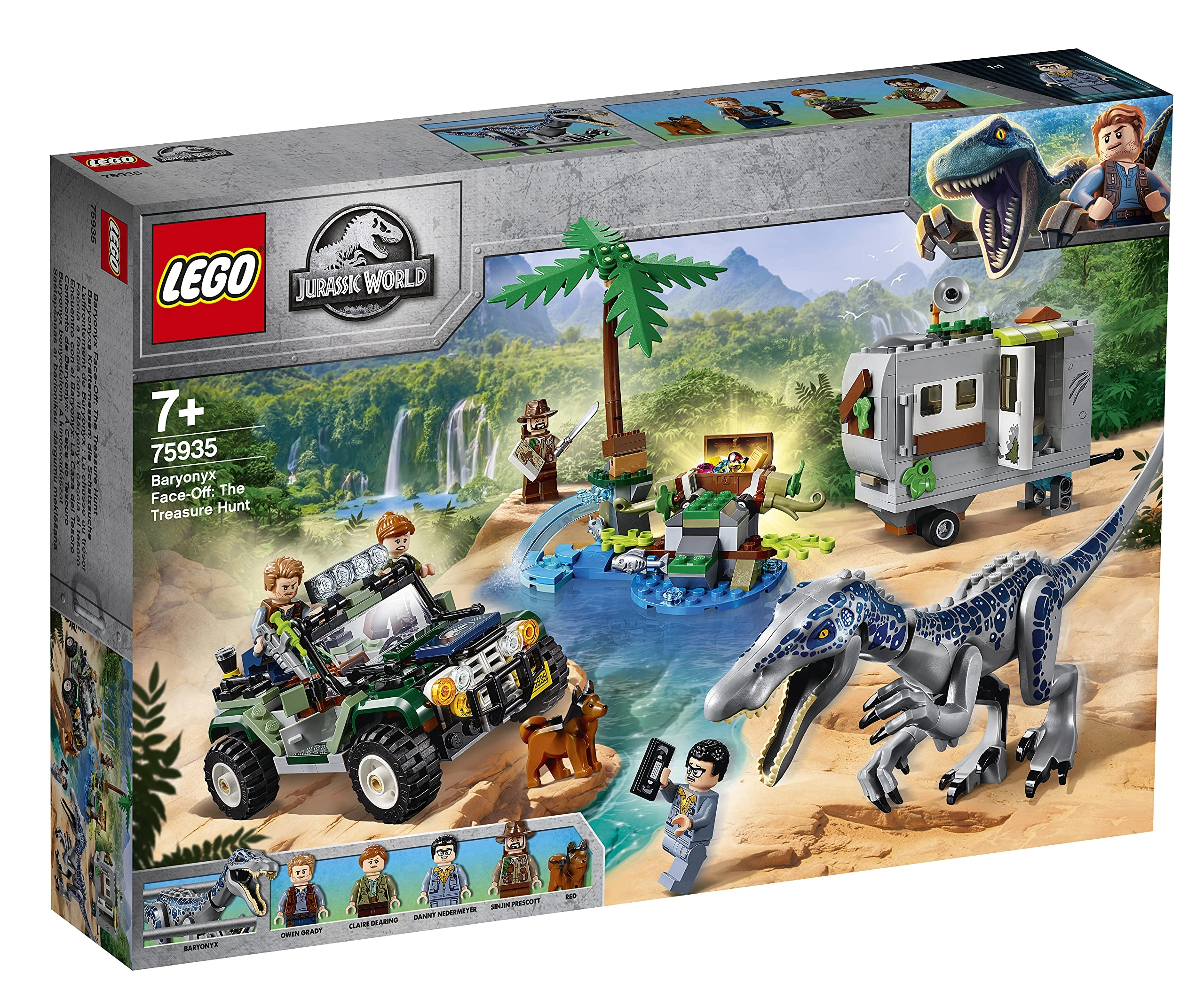 Jurassic World Baryonyx Face-Off: The Treasure Hunt (75935)
