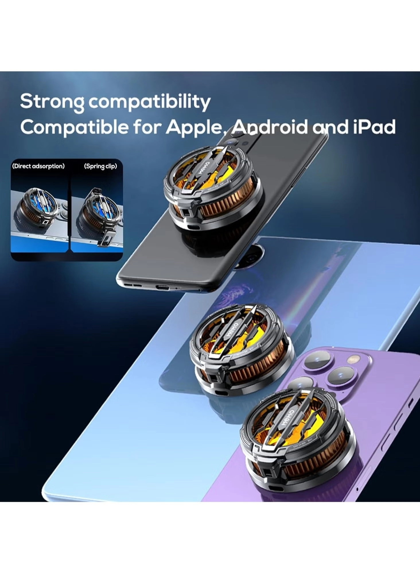 CX07 - Magnetic Cooler Fan Portable