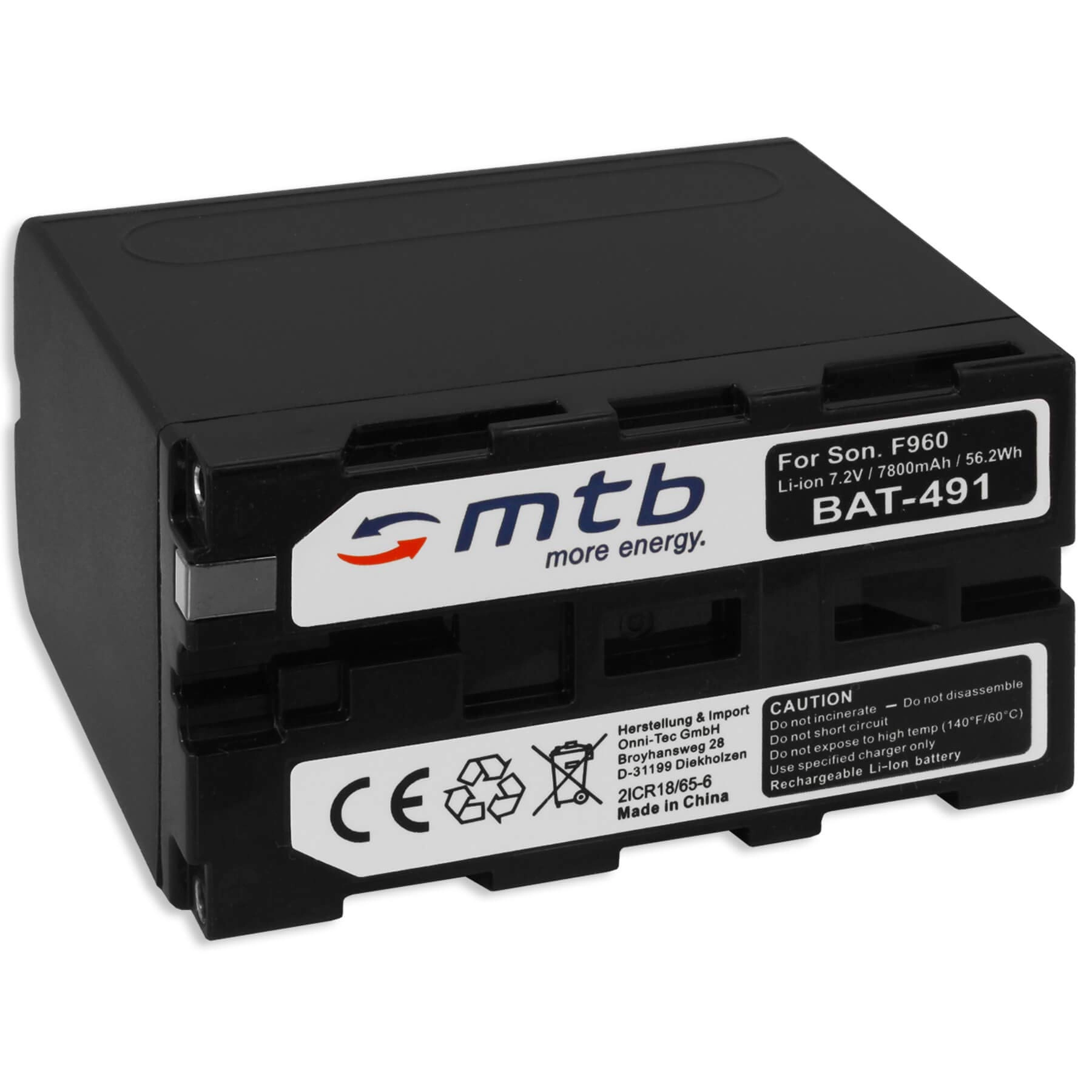 mtb more energy BAT-491 - 7800 mAh