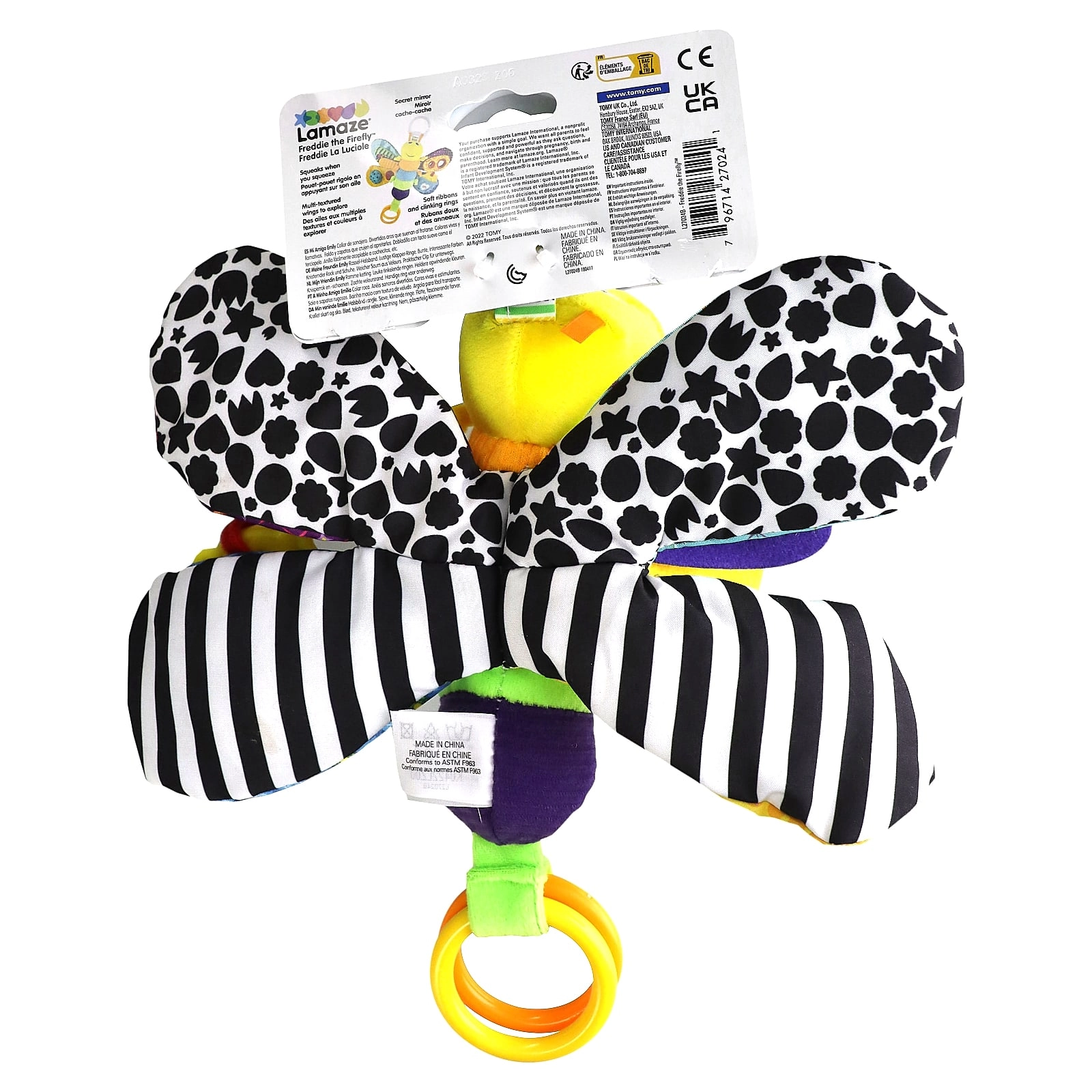 Clip & Go Freddie the Firefly - Suitable for 0 to 2 Years