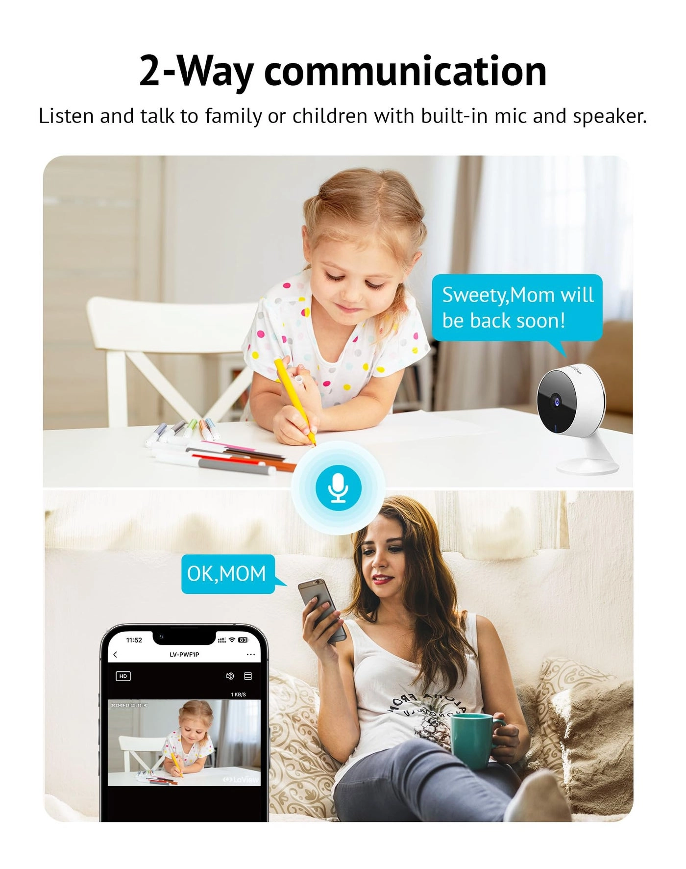 Security Camera Outdoor 3K