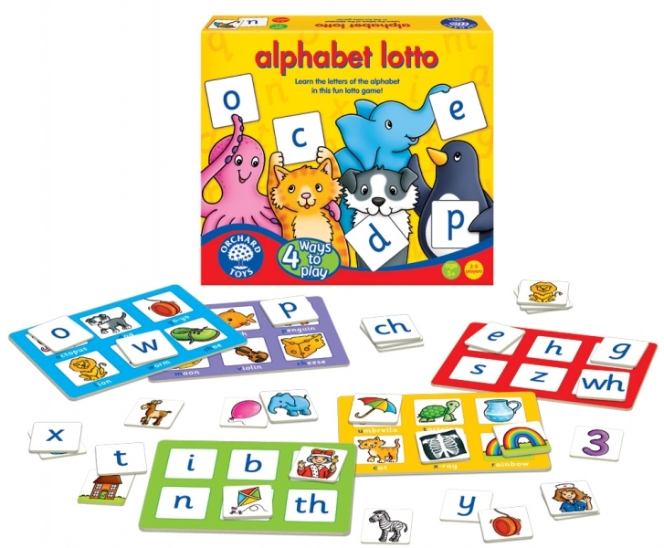 Alphabet Lotto - 36 months - 10 years 10 pieces