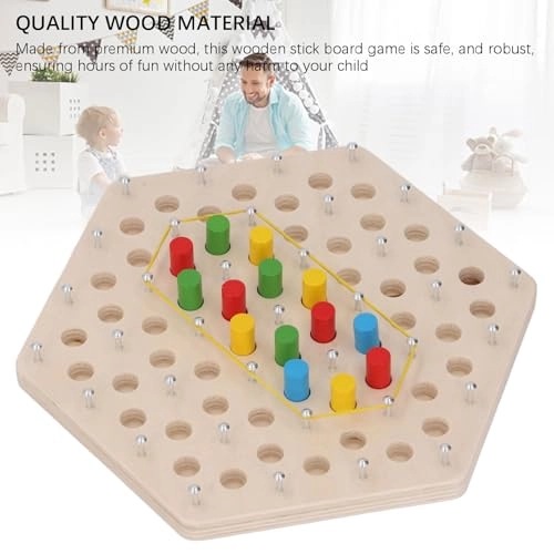 Wooden Peg Game