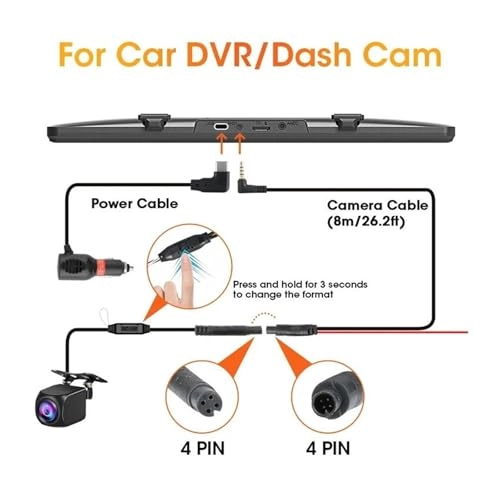 Rear View Camera - Night Vision Wired 1920*1080P