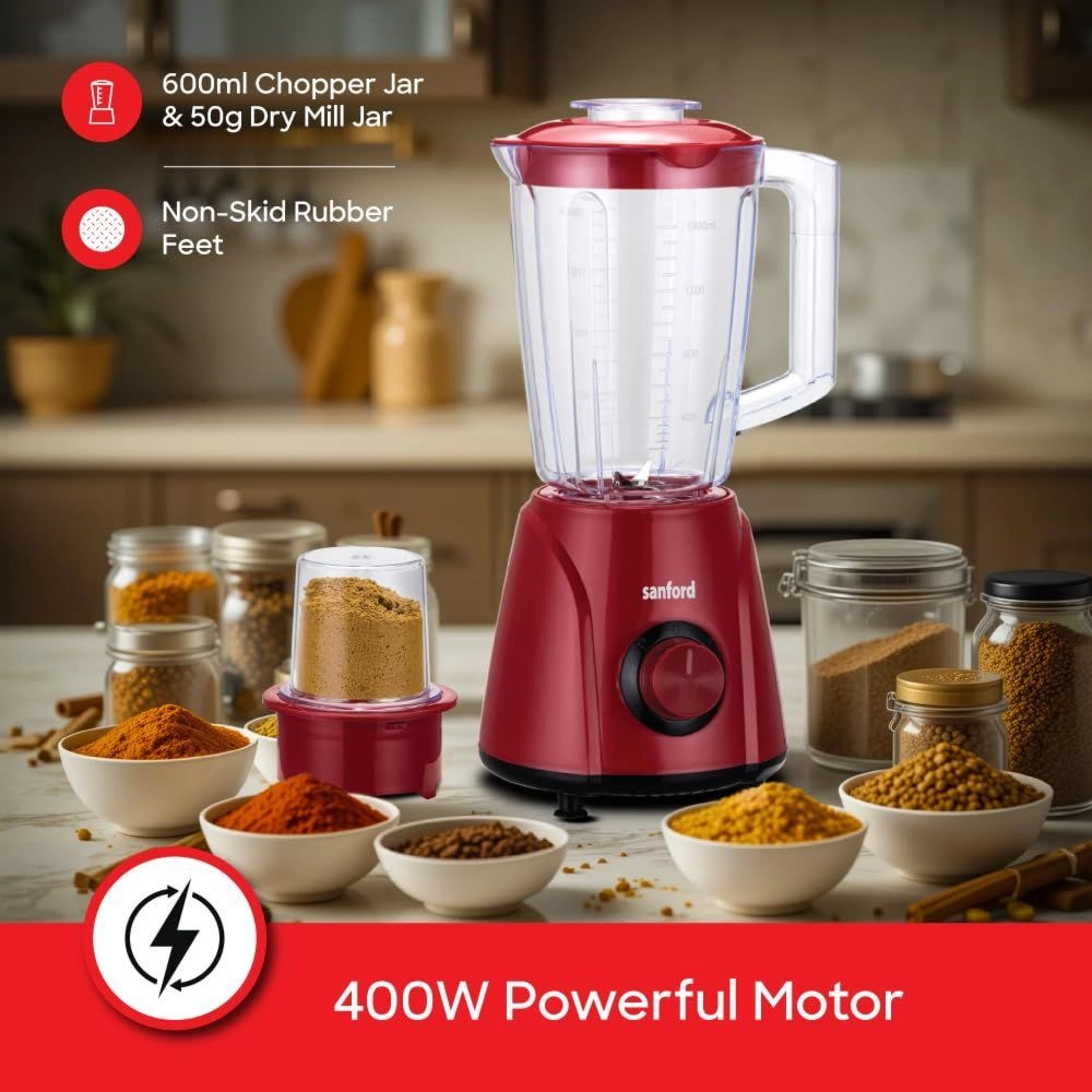 3-In-1 Blender & Mil - 400 W