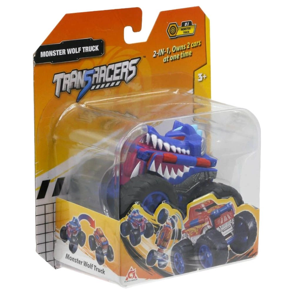 2-In-1 Flip Vehicle Monster Gorilla Truck - Transforming Lightweight