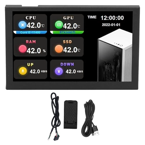 Brilluxa IPS USB Mini Screen - 800 x 480 5.0 Inch