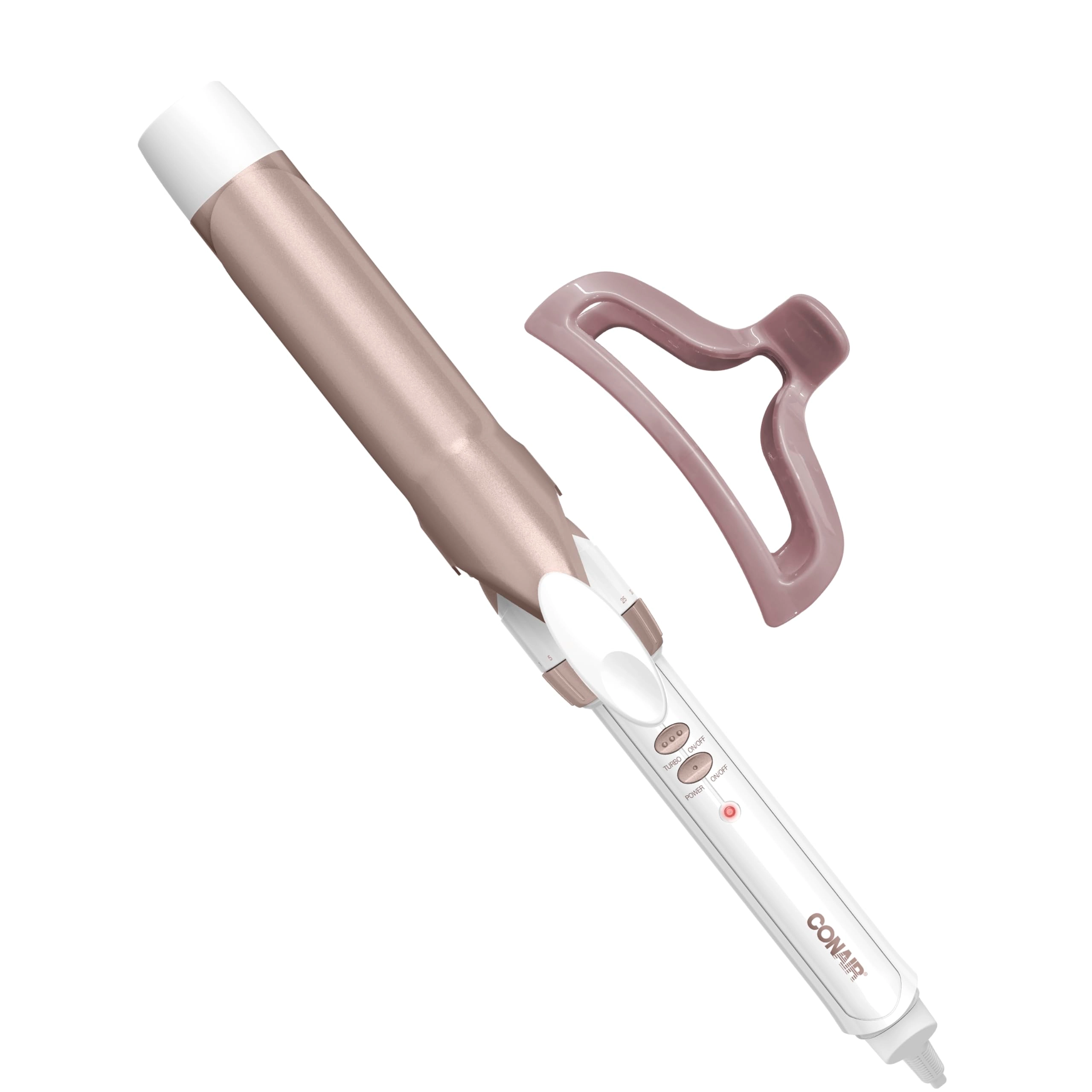 Double Ceramic Curling Iron - 1.25 Inch 30 Heat Settings