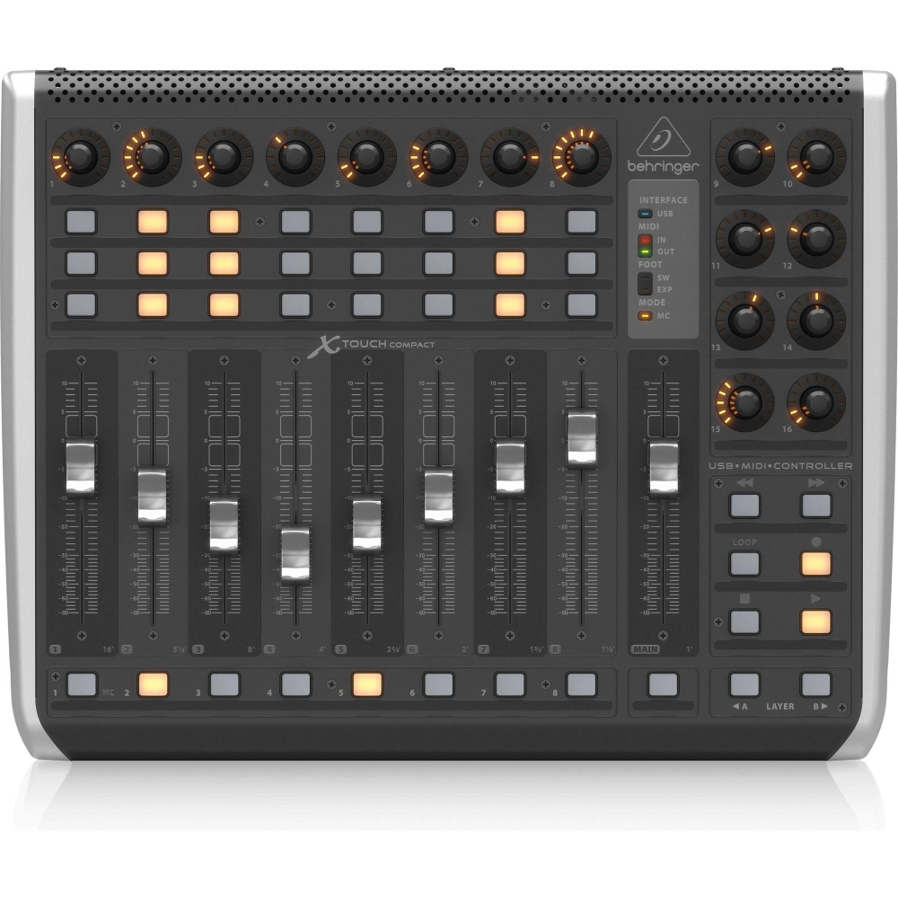 Behringer X-Touch Compact - 9 Faders USB MIDI