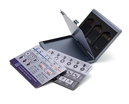 Photography Cheat Sheet + SD Card Holder - Canon, Nikon, Sony