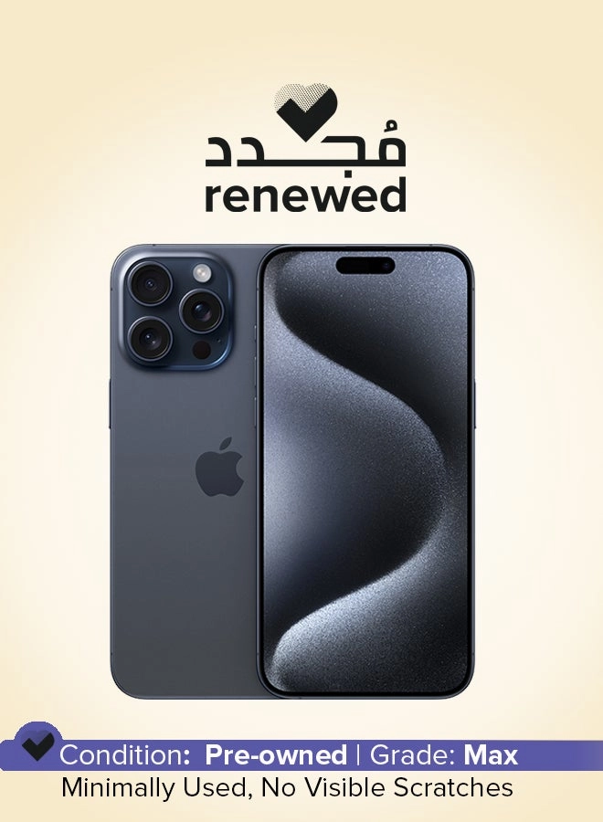 (Renewed) iPhone 15 Pro Max - 256GB