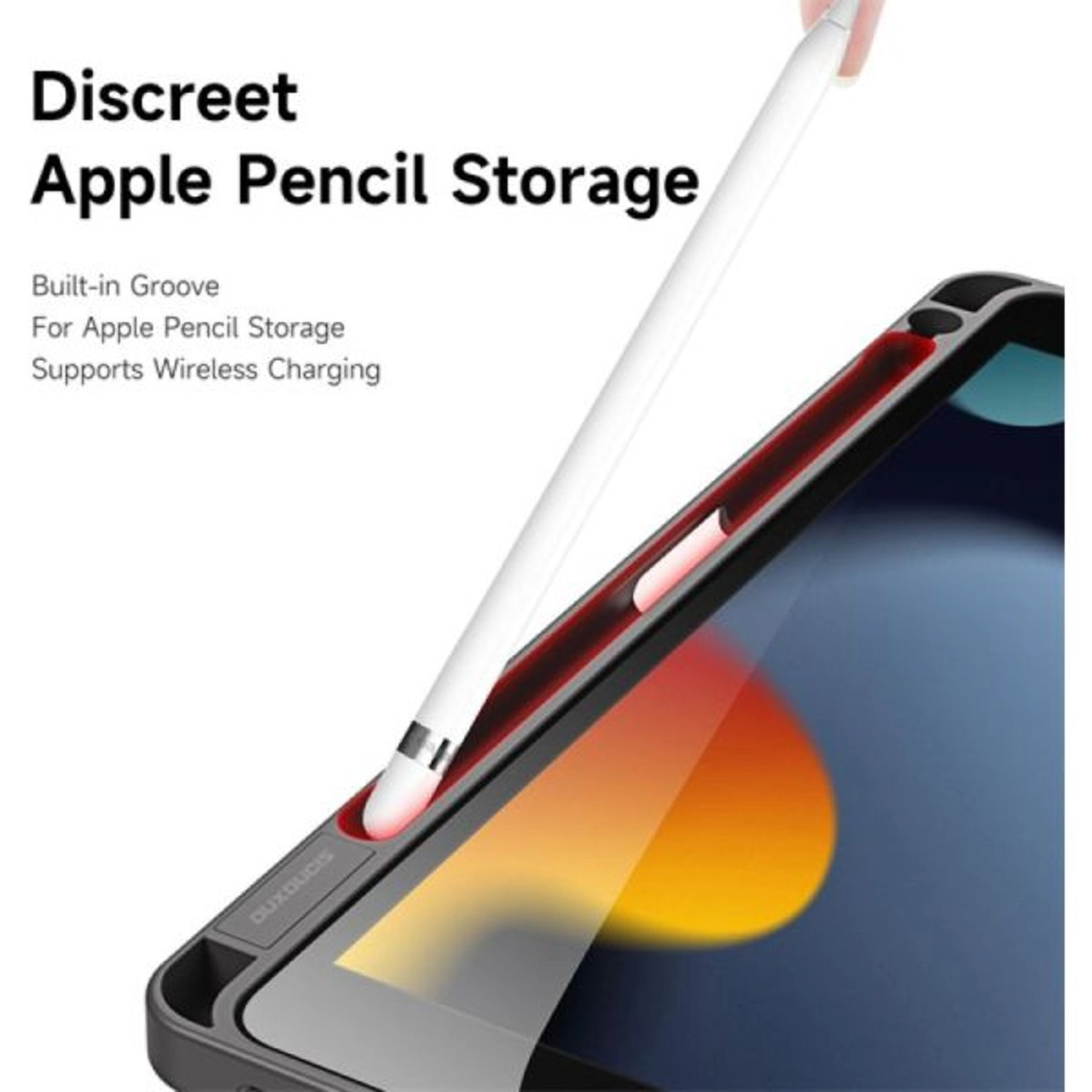 Smart Folio Case with Pencil Holder for iPad 7/8/9 10.2-inch