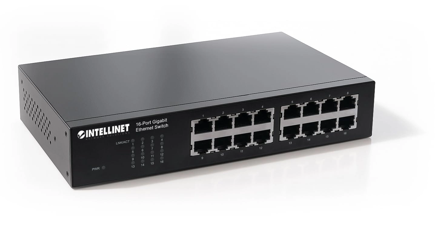 Intellinet 561068 16-ports