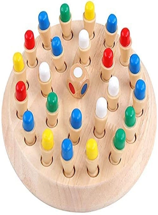 Wooden Colour Memory Game - 3+