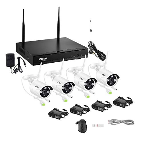 1080P Wireless Security Cameras System - 4 4 channels 1080p